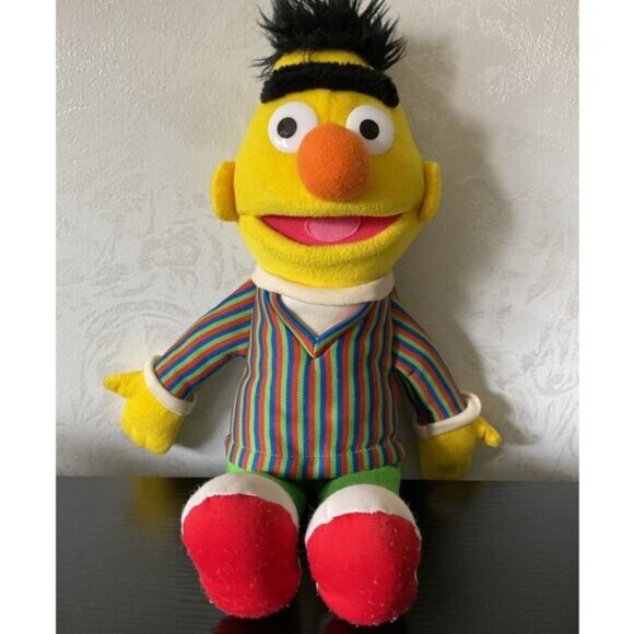 Sesame Street Stuffed Animal Plush Bundle 5 Ernie Bert Grover Zoe Abby - Picture 12 of 13